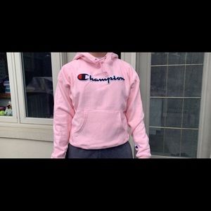 Pink Champion Hoodie